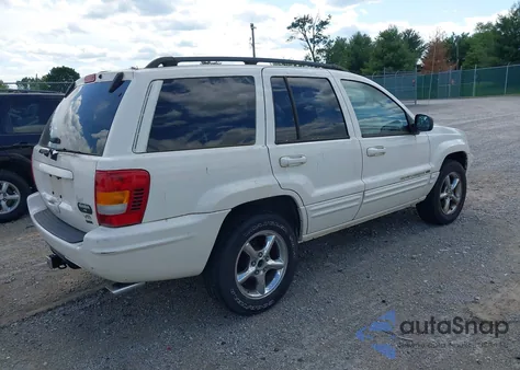 2002 Jeep Grand Cherokee Limited из США, поврежденный, VIN 1J8GW58J22C115460